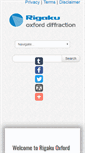 Mobile Screenshot of oxford-diffraction.com